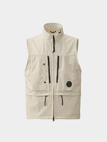 Жилет C.P. Company Shell-R Utility Vest Gauze White
