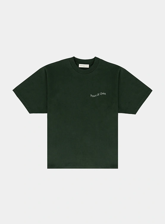 Футболка MUSEUM OF PEACE & QUIET Wordmark Forest