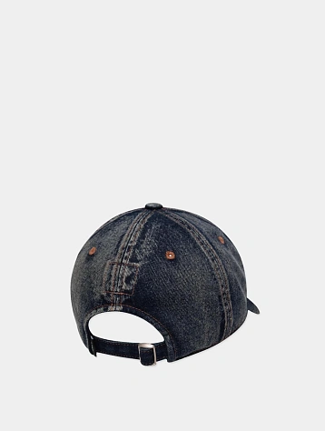 Кепка LMC Washed Denim Gothic Oval 6 Panel Navy