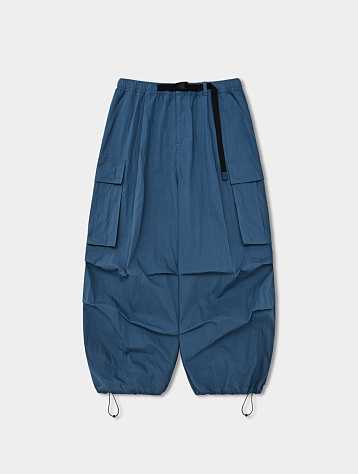 Брюки ANGLAN CN Belt Cargo Balloon Pants Blue
