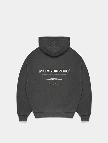 Худи MKI MIYUKI ZOKU Design Studio Pigment Black