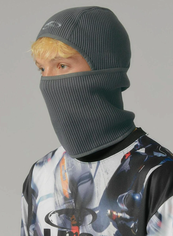 Балаклава LMC Oval Globe Waffle Charcoal