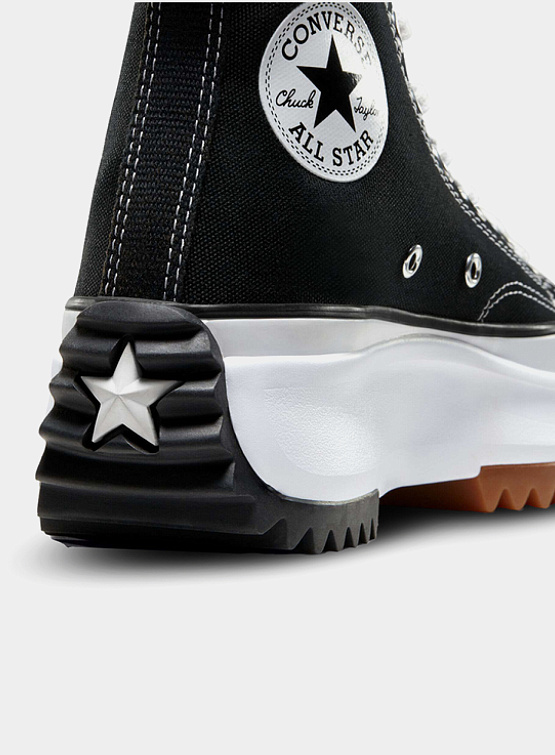 Кеды Converse Run Star High Black