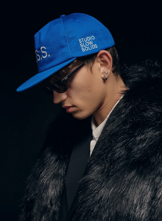 БЕЙСБОЛКА STUDIO SLOW X SOLIDS BLUE