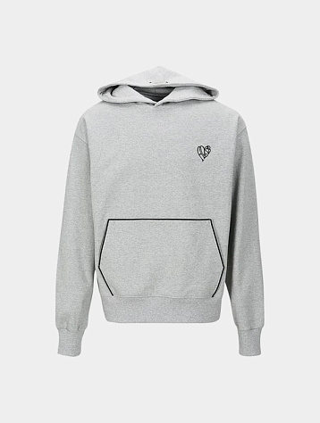 Худи Andersson Bell ADSB Heart Hoodie Grey