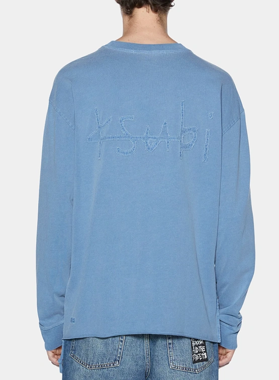 Лонгслив Ksubi Stitch Up Biggie Is Tee Blue