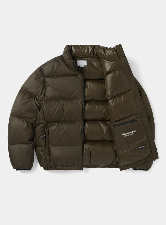 Куртка thisisneverthat Pertex T Down Jacket Brown