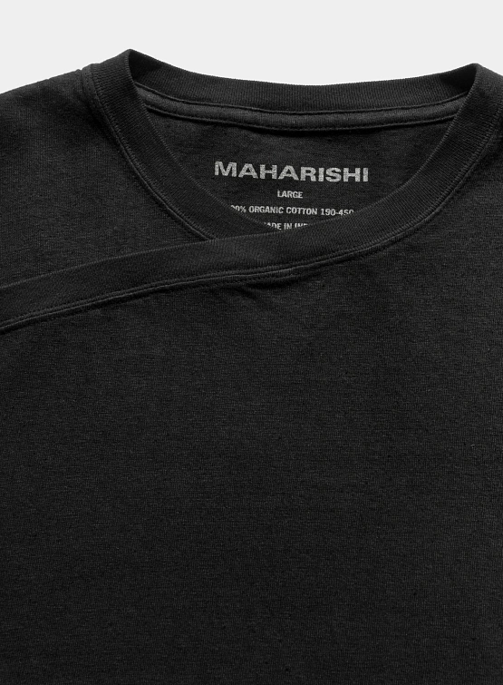 Лонгслив MAHARISHI 6001 Monk Organic Hemp Black