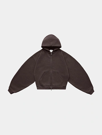 Зип-худи XSAI x STUDIO SLOW EXCLUSIVE ZIP HOODIE TAUPE
