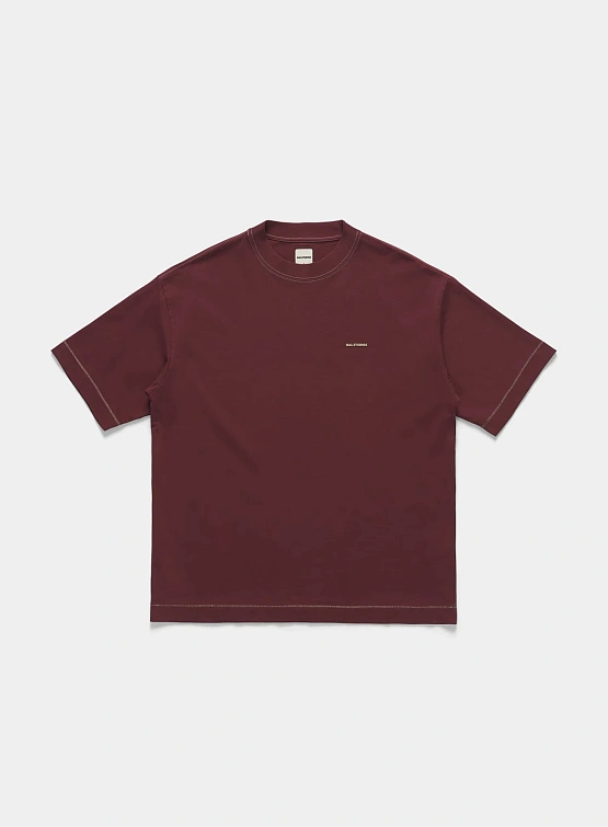 Футболка HAL STUDIOS Micro Logo T-Shirt Rum