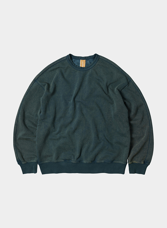 Свитшот FrizmWORKS OG Vintage Dyeing Dark Green