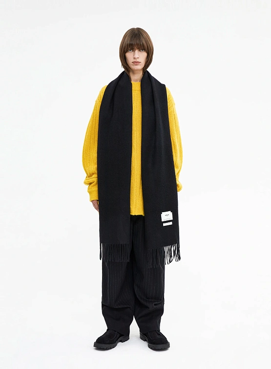 Шарф ADERERROR Fairy Solid Muffler Black