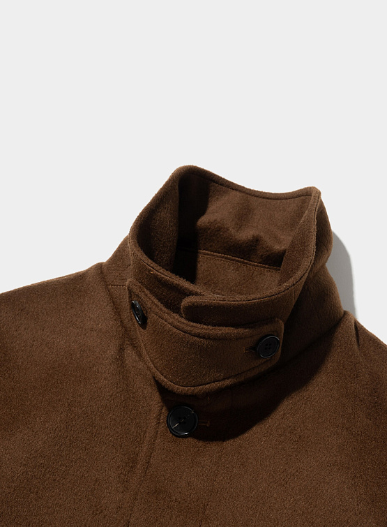 Полупальто Uniform Bridge Pocket Wool Short Coat Rust