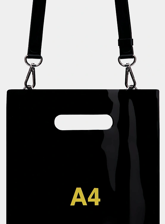 Сумка nana-nana A4 Pvc Bag Black