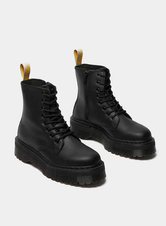 Женские ботинки Dr. Martens Vegan Jadon II Mono Platform Black