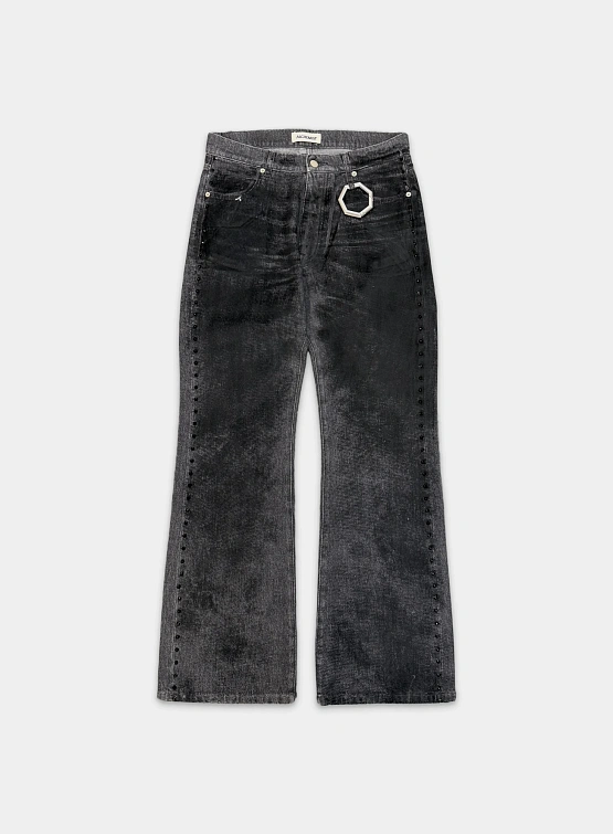 Джинсы ALCHEMIST Crystal Studio Flocked Black