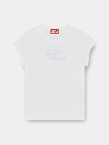 Женская футболка Diesel T-Angie Maglietta White