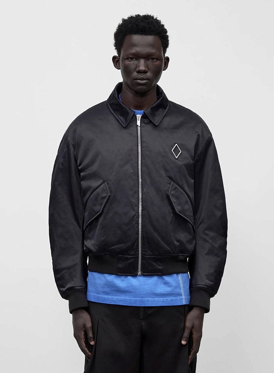 Бомбер A-COLD-WALL* Cinch Bomber Black