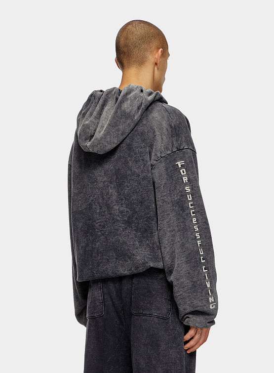 Худи Diesel S-Fishy Felpa Grey