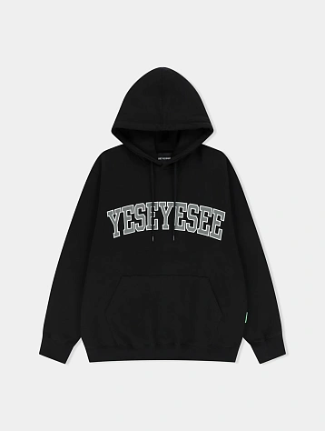 Худи YESEYESEE Arch Logo Hoodie Black
