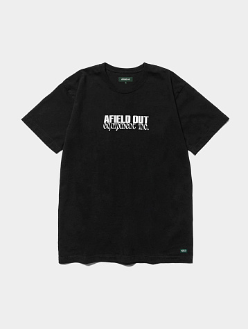 Футболка Afield Out Supply T-Shirt Black