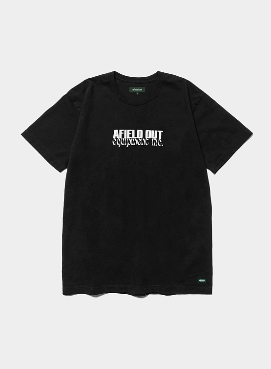 Футболка Afield Out Supply T-Shirt Black