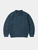 Свитер thisisneverthat Velvet Knit Polo Blue