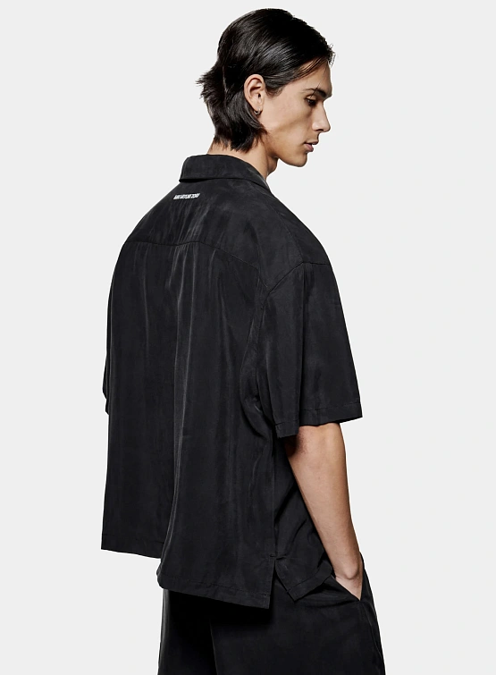 Рубашка MKI MIYUKI ZOKU Sandwash Cupro Vacation Black