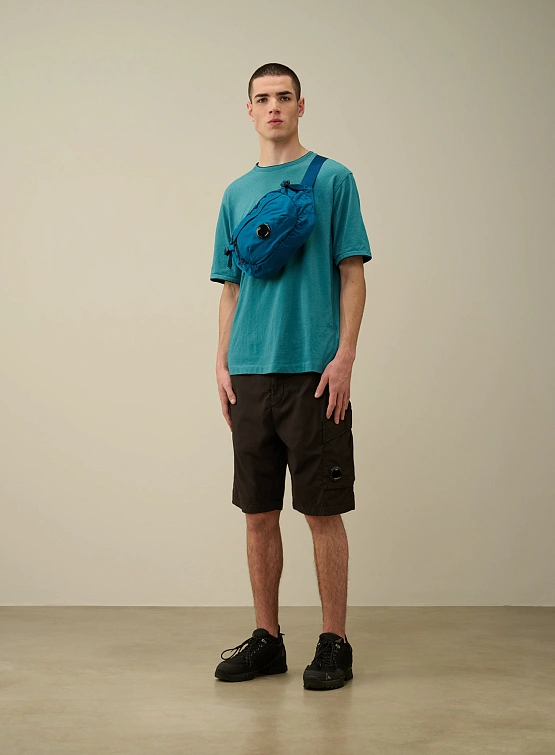 Шорты C.P. Company 50 Fili Stretch Cargo Black