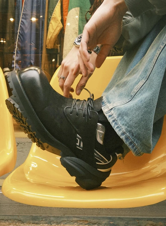 Туфли-дерби Remagine Hybrid Starting Bigger Black