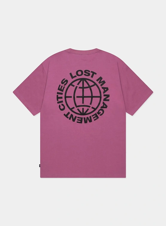 Футболка LMC OG Combo Tee Dark Pink
