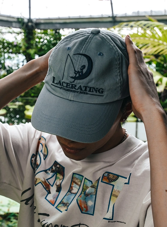 Кепка SAINT MXXXXXX 6 Panel Cap Lacerating Blue