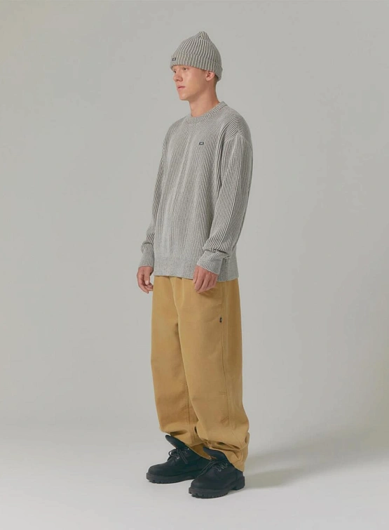 Свитер LMC Micro Box Two Tone Knit Charcoal