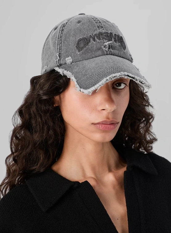 Кепка CAMPERLAB Faded Black Distorted Washed