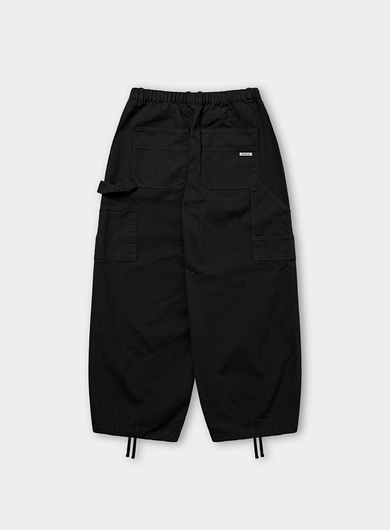 Брюки ANGLAN Double Fatigue Balloon Pants Black
