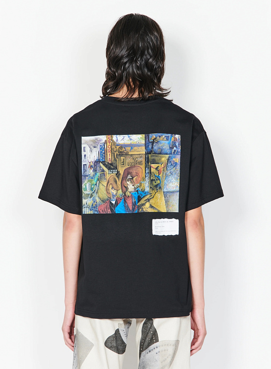 Футболка Charles Jeffrey Loverboy Art Gallery Tee Black