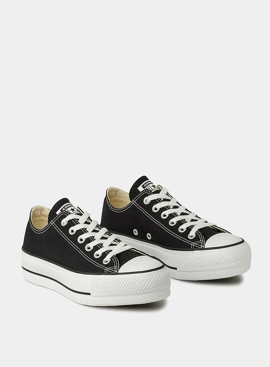 Кеды Converse Chuck Taylor Platform Low Black/White