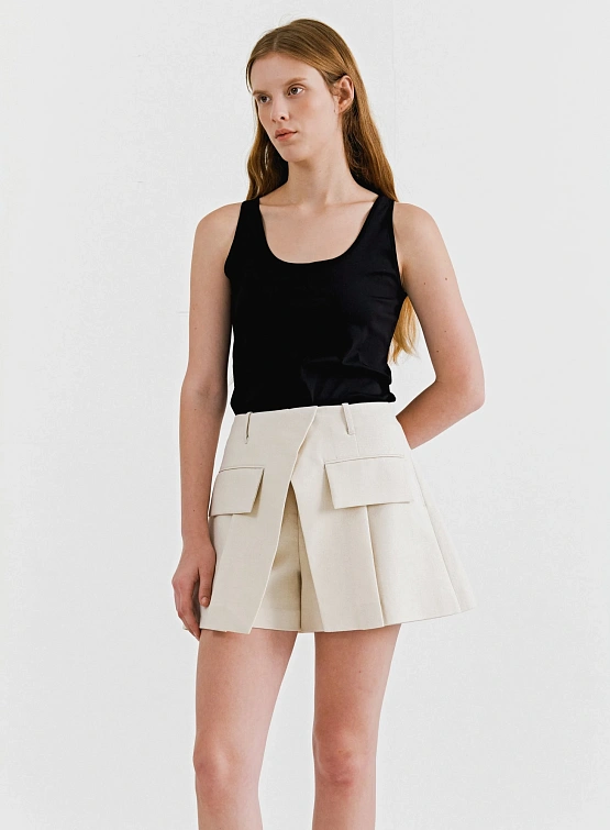 Женский топ EPINGLER Row Sleeveless Black