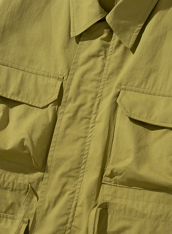Овершот Uniform Bridge 4pocket Coach Jacket Mustard Green