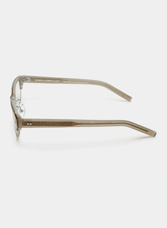 Очки Bonnie Clyde Closed Caption Grey & Clear Lens