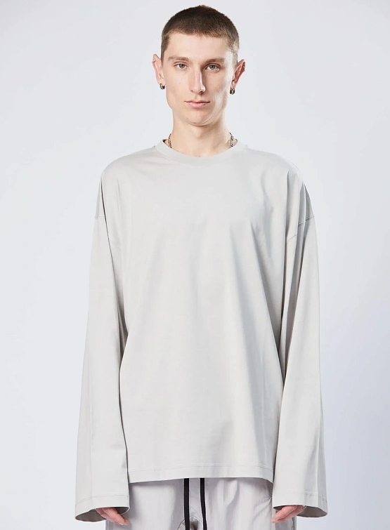 Лонгслив thom/krom M TS 773 Silver