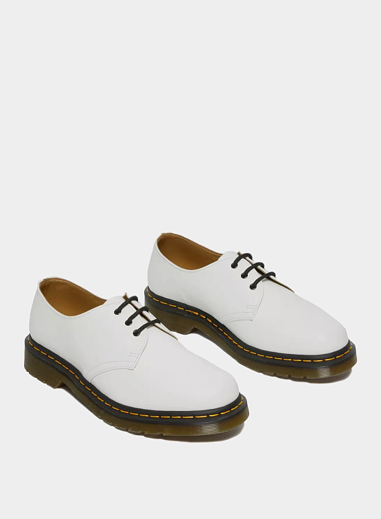 Женские полуботинки Dr. Martens 1461 Smooth Oxford White