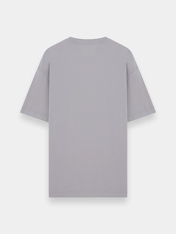 Футболка C.P. Company 30/1 Jersey Logo Blue Fox