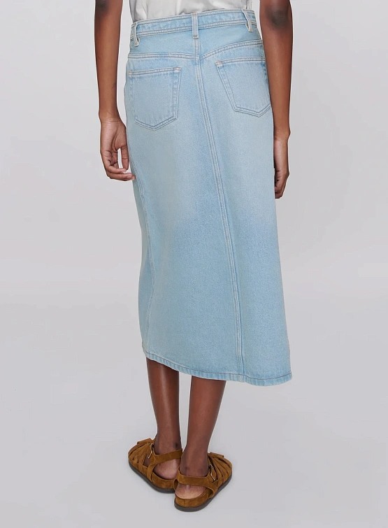 Женская юбка A.P.C. Georgia Skirt Blue