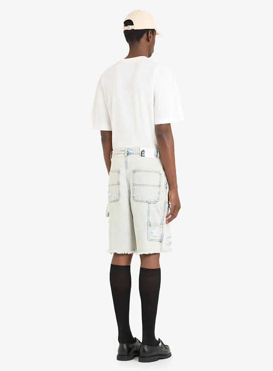 Шорты Études Loose Jeans Shorts Blue