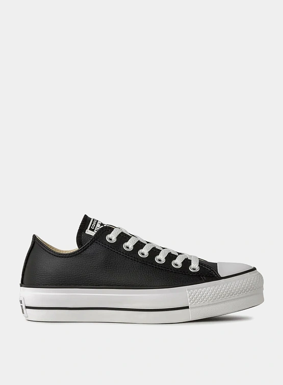 Кеды Converse Chuck Taylor Leather Low Black/White