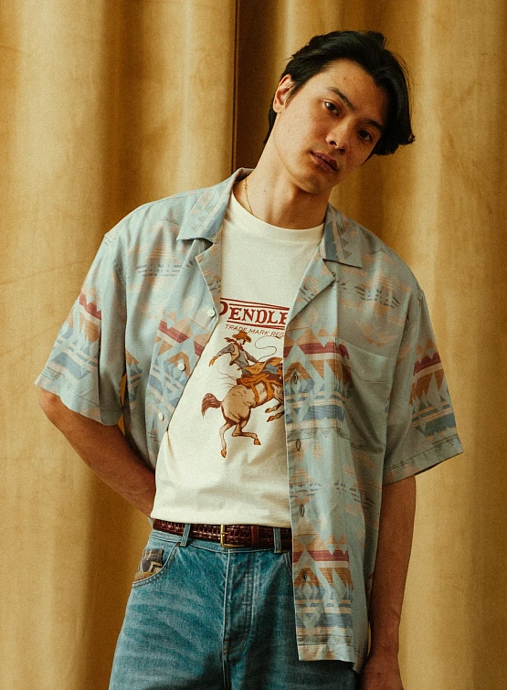 Рубашка Pendleton Resort Shirt Agate Beach