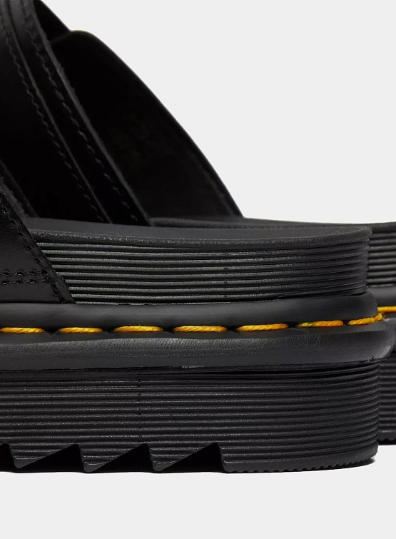 Сандалии Dr. Martens Myles Brando Buckle Slide Black