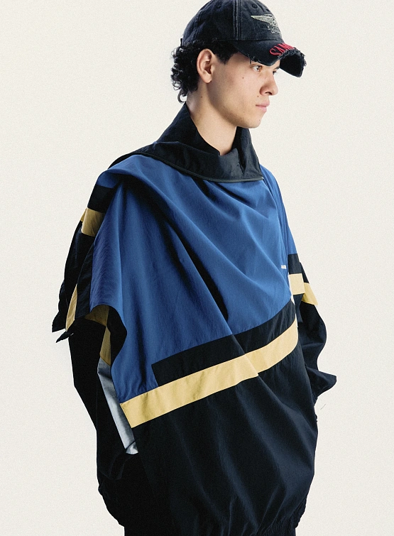 Олимпийка Martine Rose Blanket Track Jacket Black Yellow