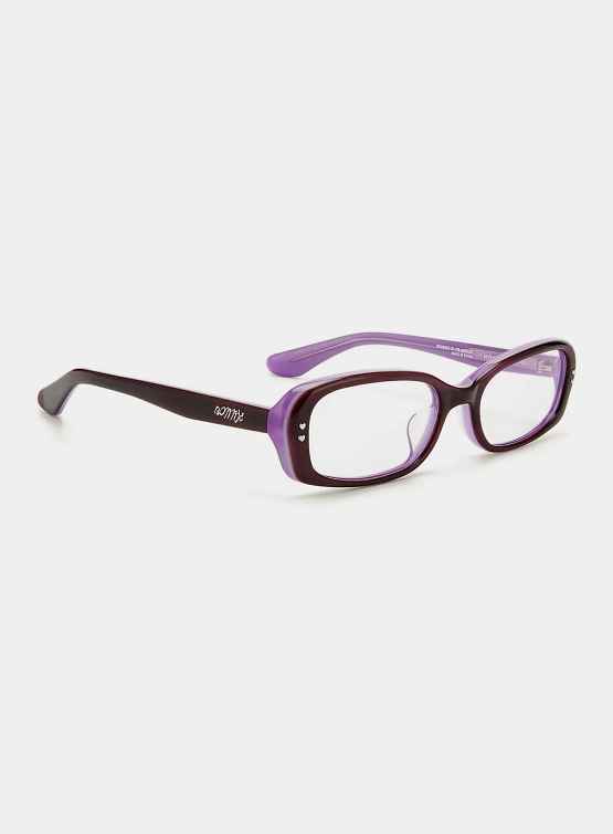 Очки Bonnie Clyde Rodeo Purple & Clear Lens